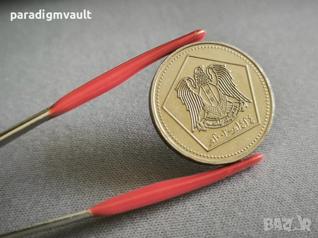 Монета - Сирия - 5 лири | 2003г., снимка 2 - Нумизматика и бонистика - 50675761