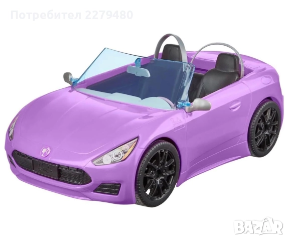 Кукла Barbie - Комплект кукла с кола кабрио, снимка 7 - Кукли - 52477065