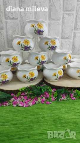 Гърнета кашпи от гипсокерамика!, снимка 3 - Декорация за дома - 52323434