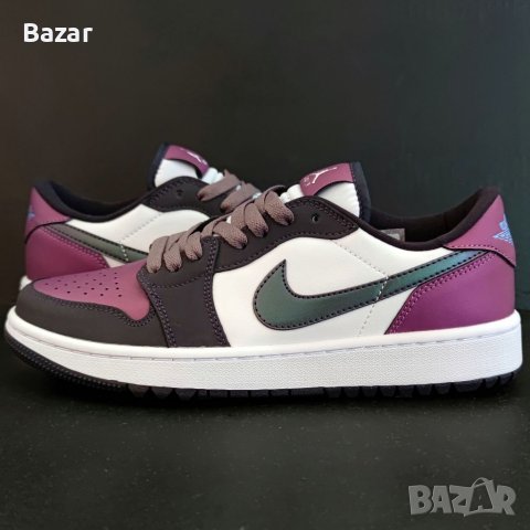 Nike Air Jordan 1 Low Purple Smoke Обувки Маратонки Размер 39 Номер Shoes Нови Оригинални Обувки