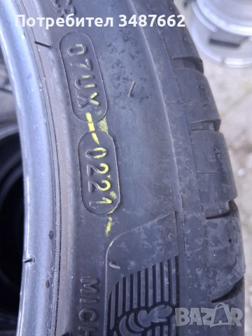225 40 18 Michelin 2бр летни дот 2021г , снимка 5 - Гуми и джанти - 53815798