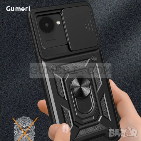 Кейс Хибрид с Капак и Ринг за Realme C30, снимка 5 - Калъфи, кейсове - 40809084