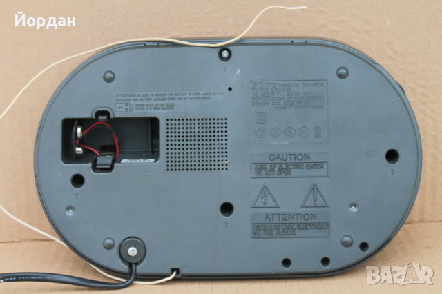 Радио с аларма Сони , снимка 6 - Радиокасетофони, транзистори - 36280454