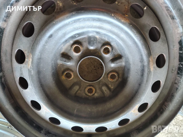 4бр.Железни Джанти 16ки за TOYOTA 5x114.3 6,5J ET45 цена за брой, снимка 3 - Гуми и джанти - 51319113