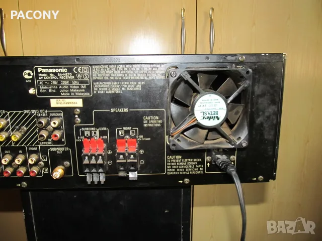 Усилвател/Ресиивър Panasonic SA HE 70 , снимка 6 - Ресийвъри, усилватели, смесителни пултове - 55767870
