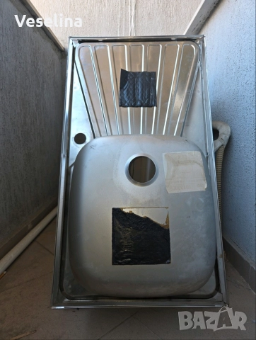 Мивка с ляв отцедник р-р 78х43 см, снимка 2 - Мивки - 52969298