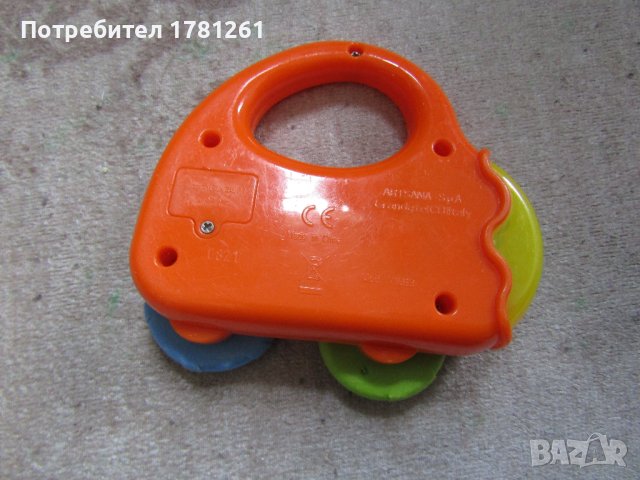 Дрънкалка със звук, снимка 2 - Дрънкалки и чесалки - 44258934