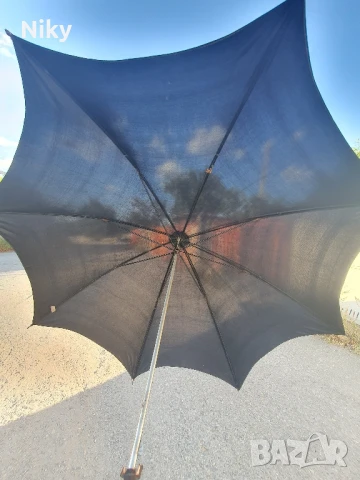 Мъжки чадър от соца , снимка 4 - Антикварни и старинни предмети - 51008414