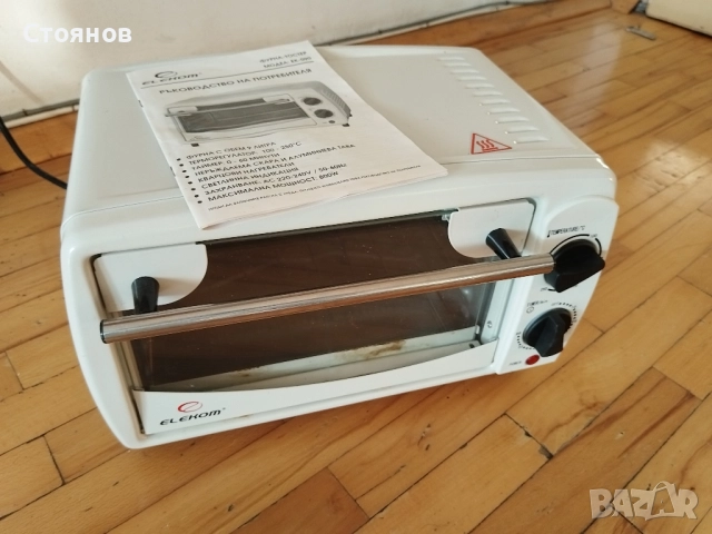 Мини фурна Elekom ЕК-090, снимка 6 - Печки, фурни - 48993171