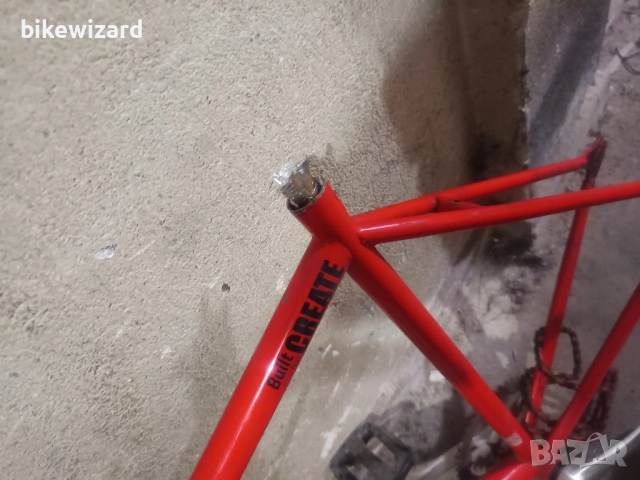 Create 28 цола рамка+вилка и курбели за Fixie/Single Speed ЧЕТЕТЕ ОПИСАНИЕТО, снимка 4 - Части за велосипеди - 52055163