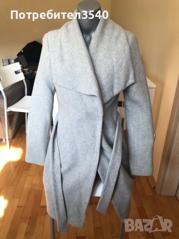 Сиво палто Esprit, снимка 6 - Палта, манта - 42446849
