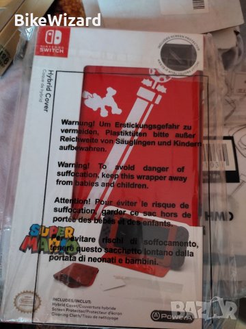 Калъф PowerA за Nintendo Switch - Mario НОВ, снимка 8 - Игри за Nintendo - 40093456
