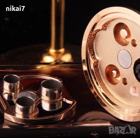 запалка за пури тип горелка Jobon луксозна настолна лотус ZB673, снимка 11 - Други - 42099984