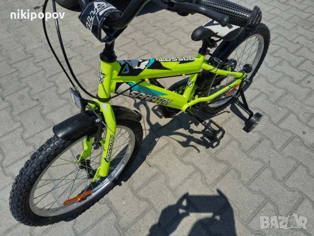 PASSATI Велосипед 20" SPARTAN жълт, снимка 9 - Велосипеди - 53773326