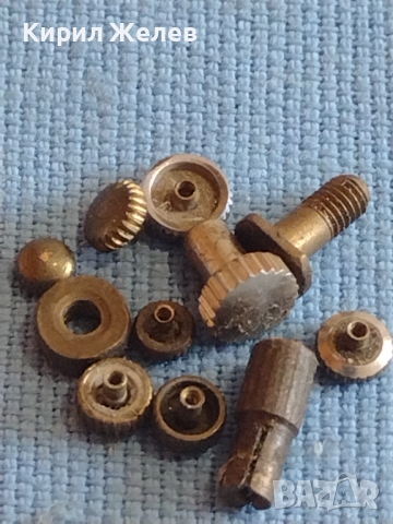 Лот части за часовници 11 броя стари редки за КОЛЕКЦИЯ ЧАСТИ 43666, снимка 2 - Антикварни и старинни предмети - 44836942