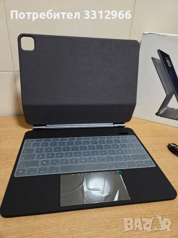 Калъф с клавиатура за iPad Air 13 инча (M2-2024) и iPad , снимка 5 - Калъфи, кейсове - 52858237