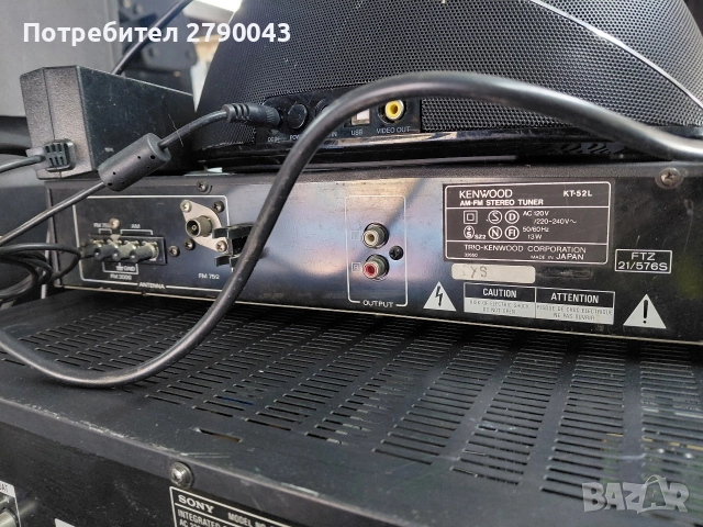 тунер KENWOOD, снимка 4 - Ресийвъри, усилватели, смесителни пултове - 52809327