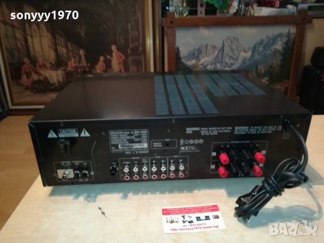 DENON DRA-425R RECEIVER-MADE IN GERMANY 1302221940, снимка 9 - Ресийвъри, усилватели, смесителни пултове - 35777389