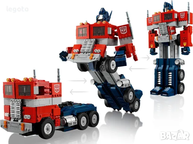 НОВО ЛЕГО 10302 Криейтър Експерт - Трансформърс: Оптимус прайм LEGO 10302 Optimus Prime, снимка 3 - Конструктори - 50184859