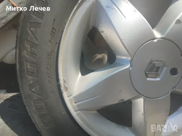 4/100 Оригинални лети джанти от Рено , снимка 3 - Гуми и джанти - 56236565