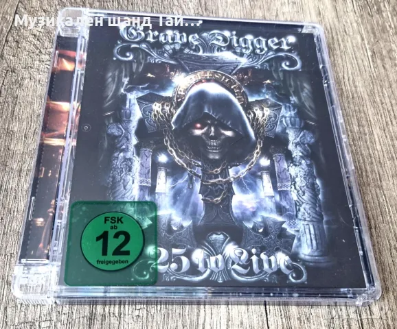 DVD Музика: Grave Digger – 25 To Live