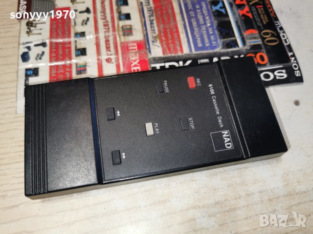 NAD 6100 CASSETTE DECK REMOTE CONTROL-SWISS 2512250947