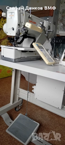 Индустриална компютърна бутонхол машина KAULIN LBHS-1790S, снимка 4 - Шевни машини - 53534150