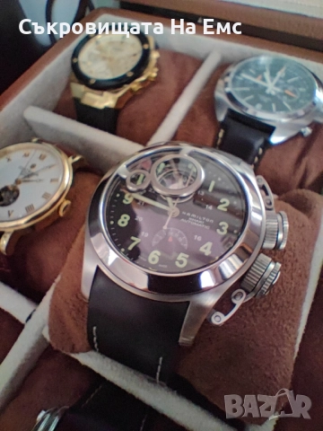 Hamilton automatic chronograph Eta Valjoux 7750