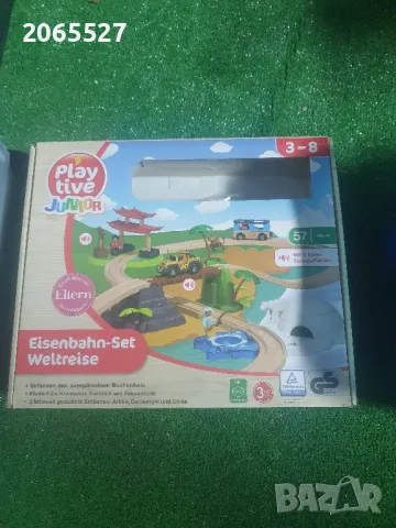 две дървени  писти за влакчета, снимка 3 - Образователни игри - 48357482