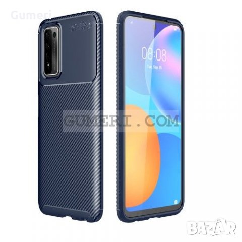 Huawei Honor 10X Lite Противоударен Силиконов Гръб - Карбон, снимка 10 - Калъфи, кейсове - 33937033