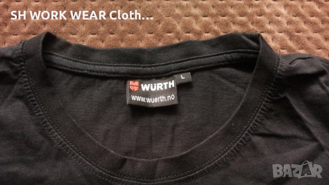 WURTH Work Wear T-Shirt размер М работна тениска W3-43, снимка 6 - Тениски - 41897809