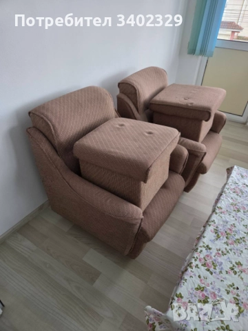 Холова гарнитура , снимка 4 - Дивани и мека мебел - 52682567