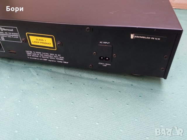 SHERWOOD CD-3020 R  CD Player, снимка 8 - Плейъри, домашно кино, прожектори - 34672827