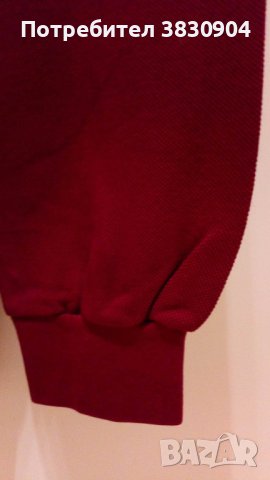 Поло шърт Lacoste, М, 100% памук, дълъг ръкав, снимка 15 - Блузи - 42195715