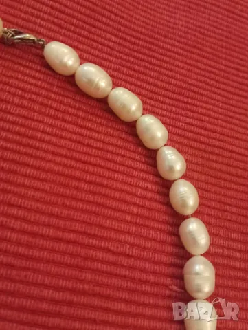 Кулие, гердан, огърлица от естествени перли. , снимка 4 - Колиета, медальони, синджири - 49221526