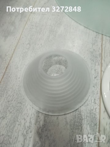 Полилей стъкло и метал - Австрия , снимка 15 - Лампи за таван - 39267945