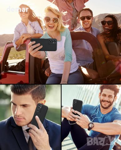 FNTCASE калъф за телефон Samsung A15: Двуслоен калъф за защита срещу удари - Galaxy A15 4G/5G/LTE, снимка 6 - Калъфи, кейсове - 44460330