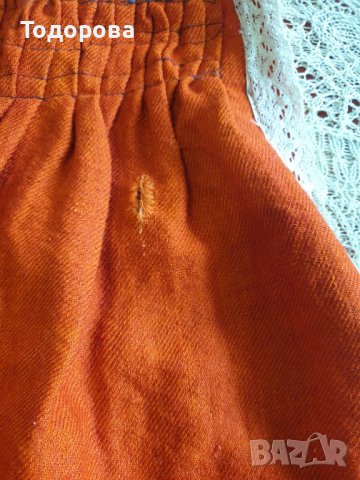Автентична престилка от народна носия, снимка 5 - Антикварни и старинни предмети - 39490092
