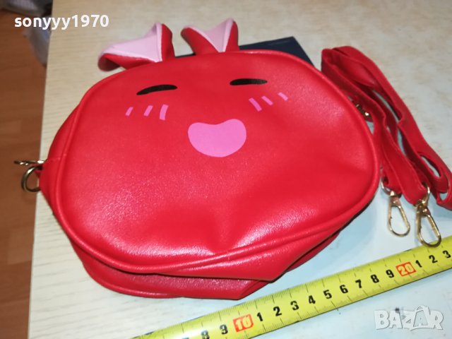 ЧАНТА ЗАЙЧЕ ЧЕРВЕНА НОВА 1708231915, снимка 5 - Чанти - 41887461