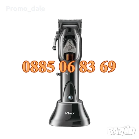 Безжична машинка за подстригване VGR 653, машинка за коса, тример за подстригване, снимка 4 - Машинки за подстригване - 50343756