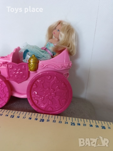 Малка кукла с каляска, снимка 4 - Кукли - 51660678