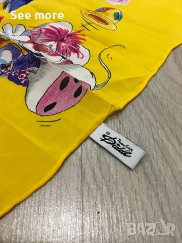 DIDDL шал коприна, снимка 6 - Шалове - 53836804