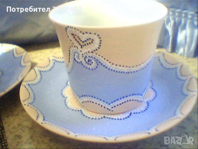 Чаши за кафе, снимка 2 - Декорация за дома - 42383572