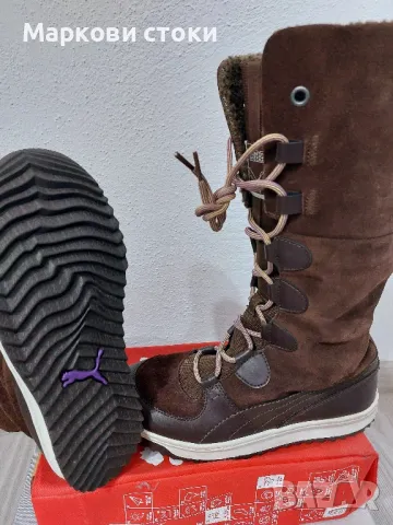 Puma/пума-оригинални топли ботушки, снимка 4 - Детски боти и ботуши - 48758135