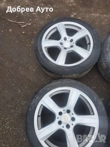 Лети джанти 18" с летни гуми за Mercedes CLS W218  , снимка 3 - Гуми и джанти - 53462128