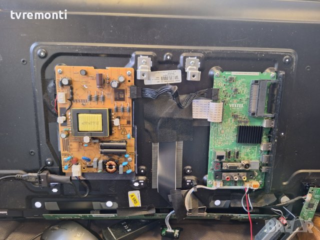 POWER BOARD ,17IPS62 TELEFUNKEN 32HA6001 for 32inc DISPLAY  VES315WNGB-2D-N52, снимка 3 - Части и Платки - 44224511