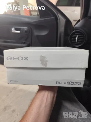 НОВИ Дамски обувки GEOX gunmetal , снимка 2 - Дамски ежедневни обувки - 55711666