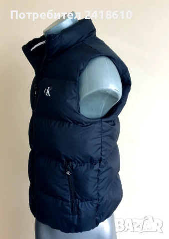 Calvin Klein Down Vest Mens Size S  ОРИГИНАЛ Мъжки Пухен Елек!, снимка 10 - Якета - 53203946