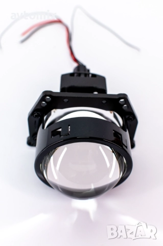 LED Лупи за вграждане 3.0 инча 55W 7000LM 2 бр к-т къси и дълги, снимка 4 - Аксесоари и консумативи - 51808477