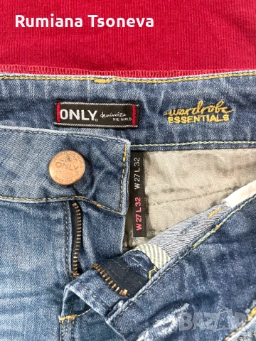 Дамски къси дънки Only - размер XS, снимка 3 - Дънки - 53665933